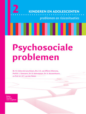 cover image of Psychosociale problemen